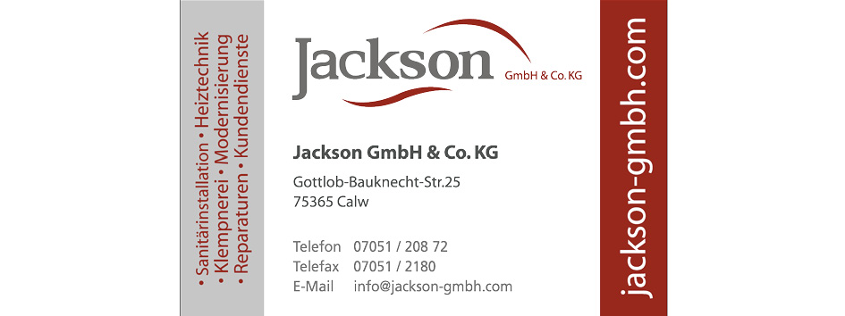 Logo der Jackson GmbH & Co.KG